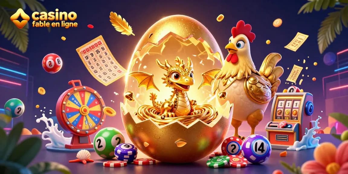 Découvrez l'univers du casino fiable en ligne avec ce dragon doré sur des jetons de poker.