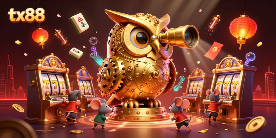 Experience thrilling gaming with tx88's vibrant casino scene featuring dynamic elements and rich visuals.