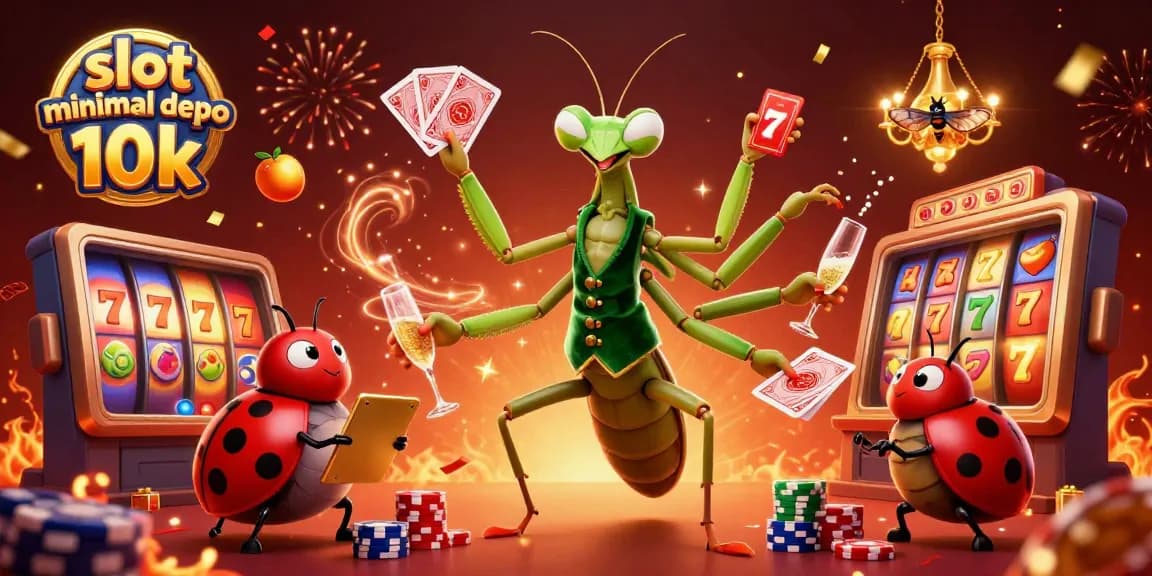 Slot minimal depo 10k untuk bermain slot dengan jackpot besar.