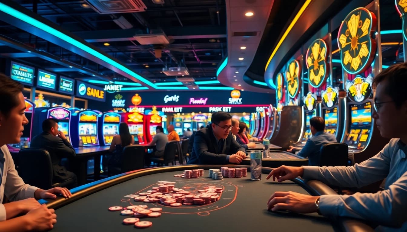 Mengelola Akun Depo 5k Anda saat bermain di meja poker di kasino.
