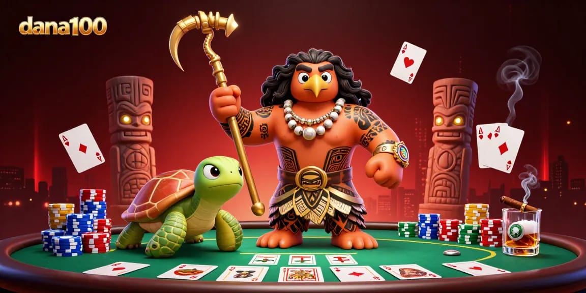 dana100 provides thrilling poker experiences with deep gameplay, enhanced by vivid 3D illustration.