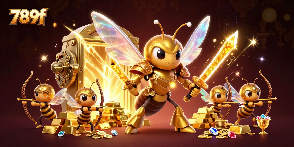 Engage in thrilling gameplay at 789f with a vibrant 3D illustration featuring exciting casino elements.