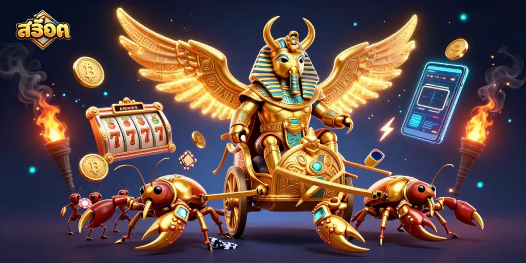 เล่นสล็อตในร่วมกับแมลงปีกแข็งสีทองกำลังออกถนนในเกมสล็อต