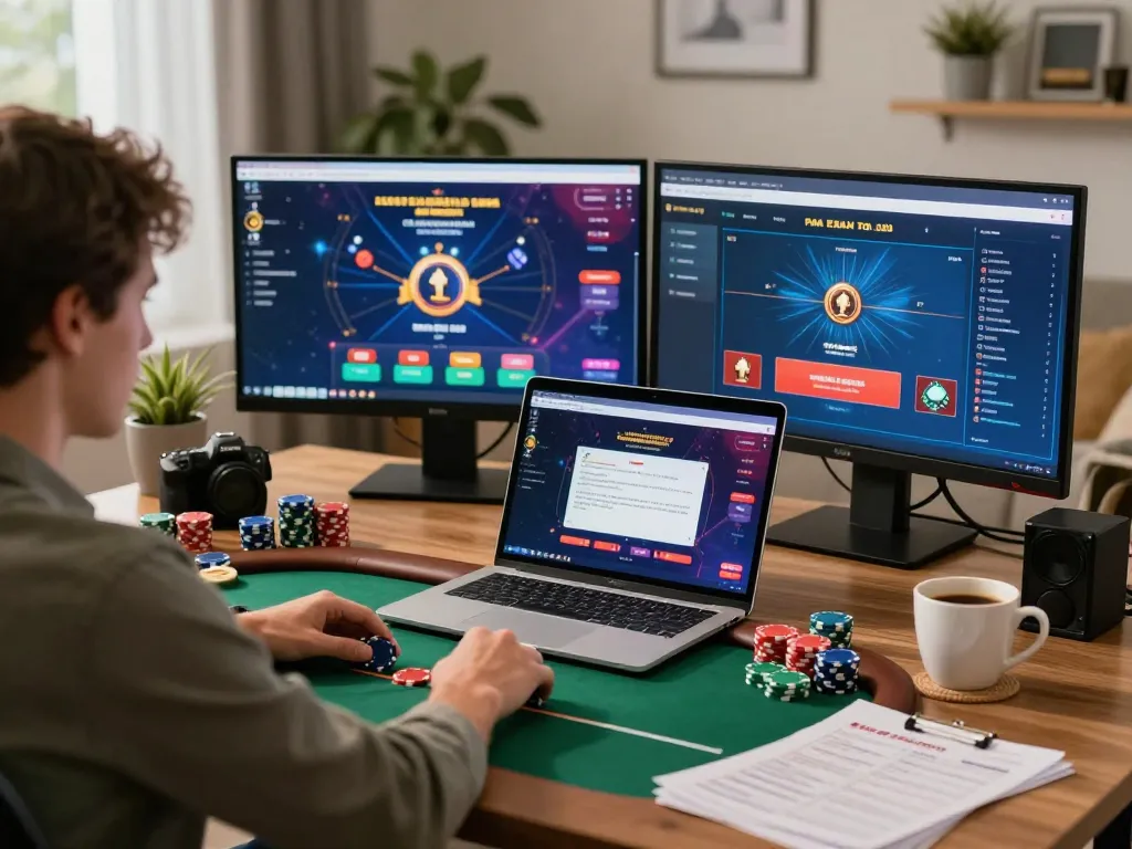 Engaging in online poker with a focus on strategy and responsible gaming at https://56win.bid/