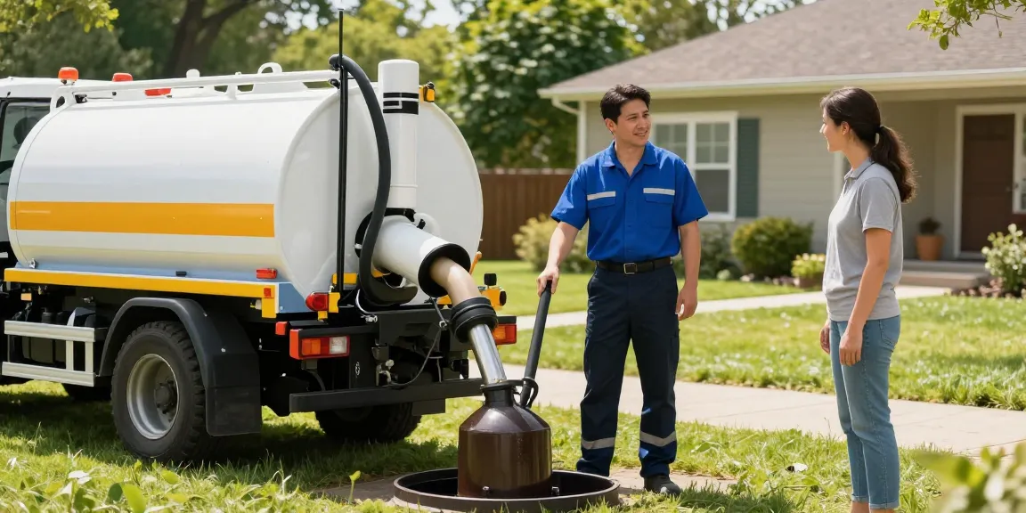 Septic pumping by a trusted local contractor providing professional service for community homes.