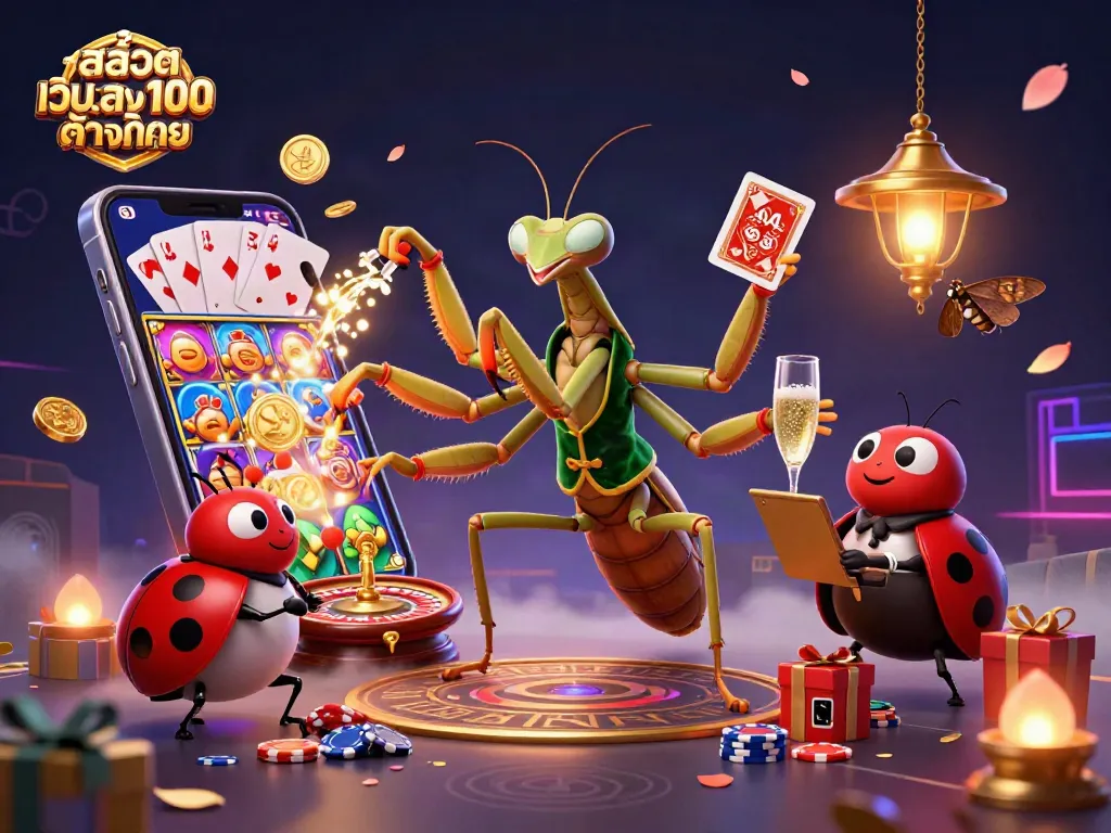 เล่นเกมสล็อตอันดับต้นๆ กับ สล็อตเว็บตรง100 ต่างประเทศ ที่มาพร้อมกับบรรยากาศคาสิโนที่หรูหรา