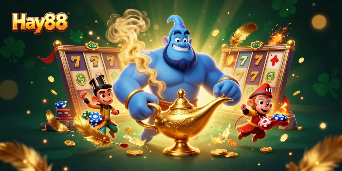 Experience thrilling wins at Hay88 with dynamic slots and vibrant characters in a casino adventure.