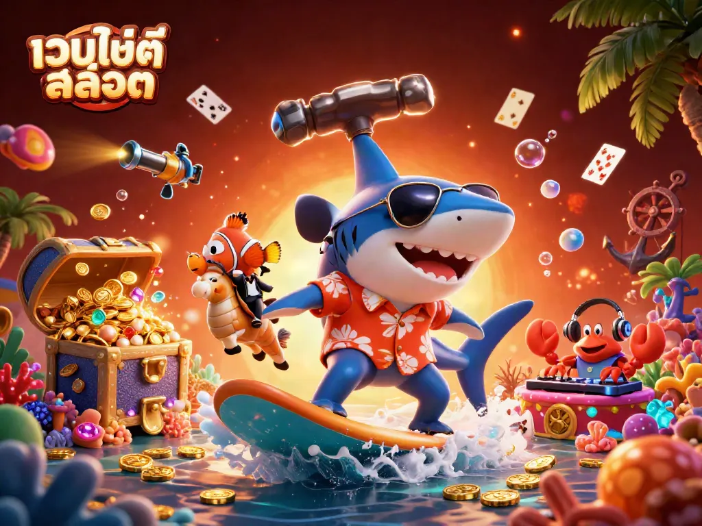 เล่นเกมกับเว็บไซต์สล็อต ผ่านคลื่นทองคำและฟองอากาศสวยงาม