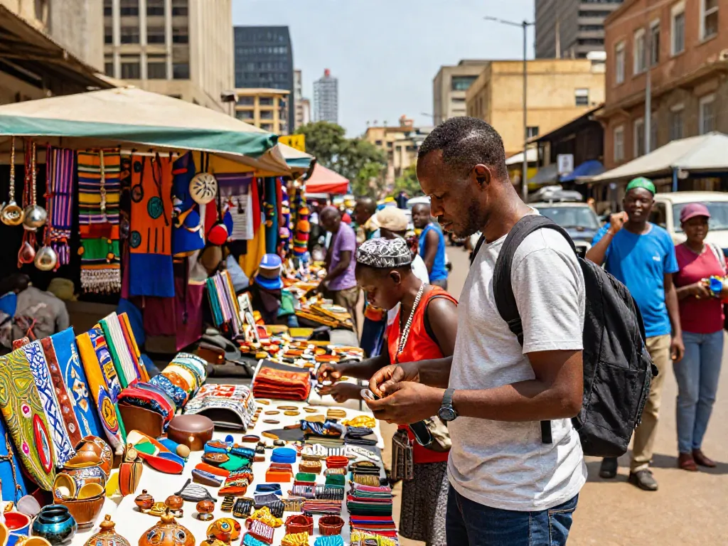 Engaging cultural tours with tour companies in Nairobi CBD showcasing local artisans and vibrant markets.