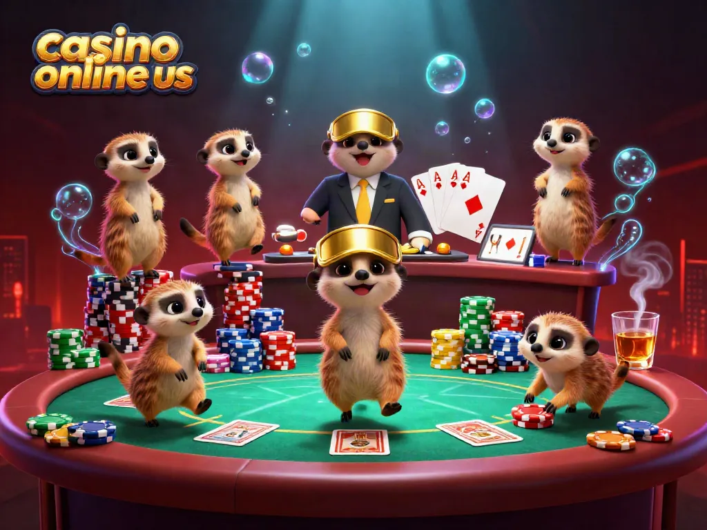 Experience thrilling action at casino online us with meerkats running an extravagant operation.
