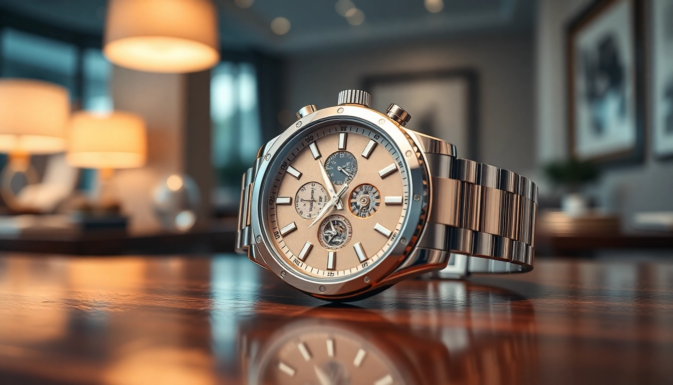 Showcasing a detailed replica watch surrounded by elegance and refinement.