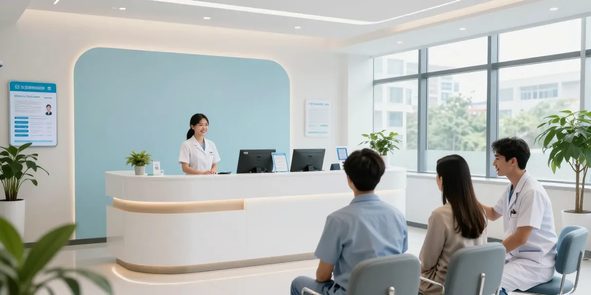 "Hair transplant turkey - compassionate healthcare provider discussing patient care in a modern clinic."