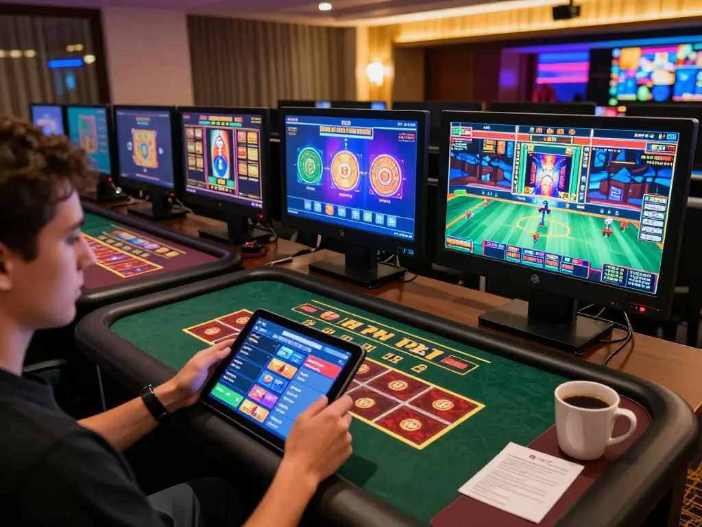 Engaging gameplay experience at U888 online casino with colorful interfaces and live games