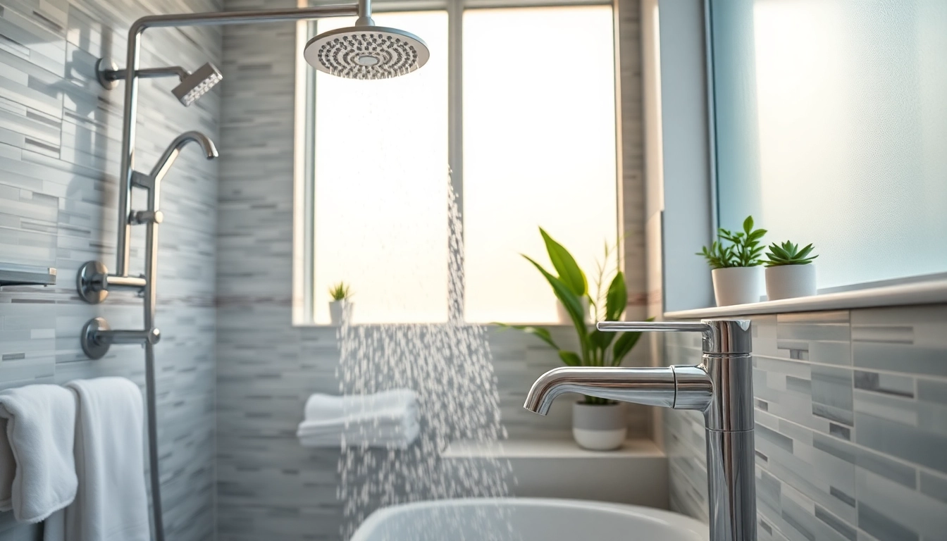 Elevate your space with elegant showers Australia featuring modern fixtures and serene designs.