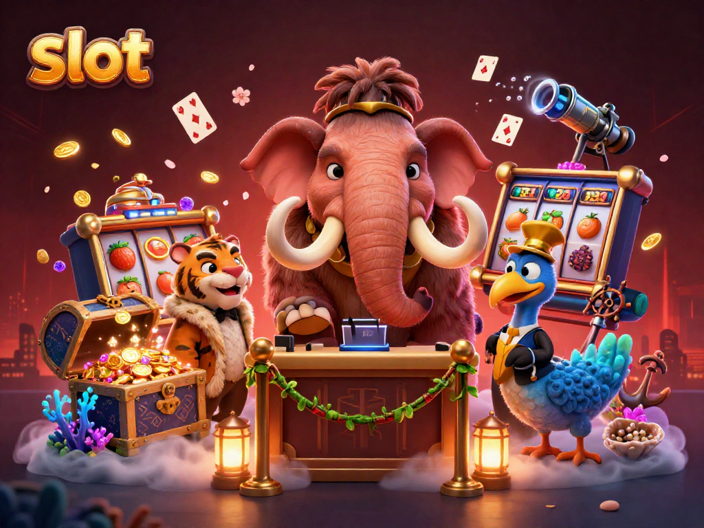 Berita menarik tentang slot dengan karakter mammoth dan simbol jackpot yang berwarna-warni