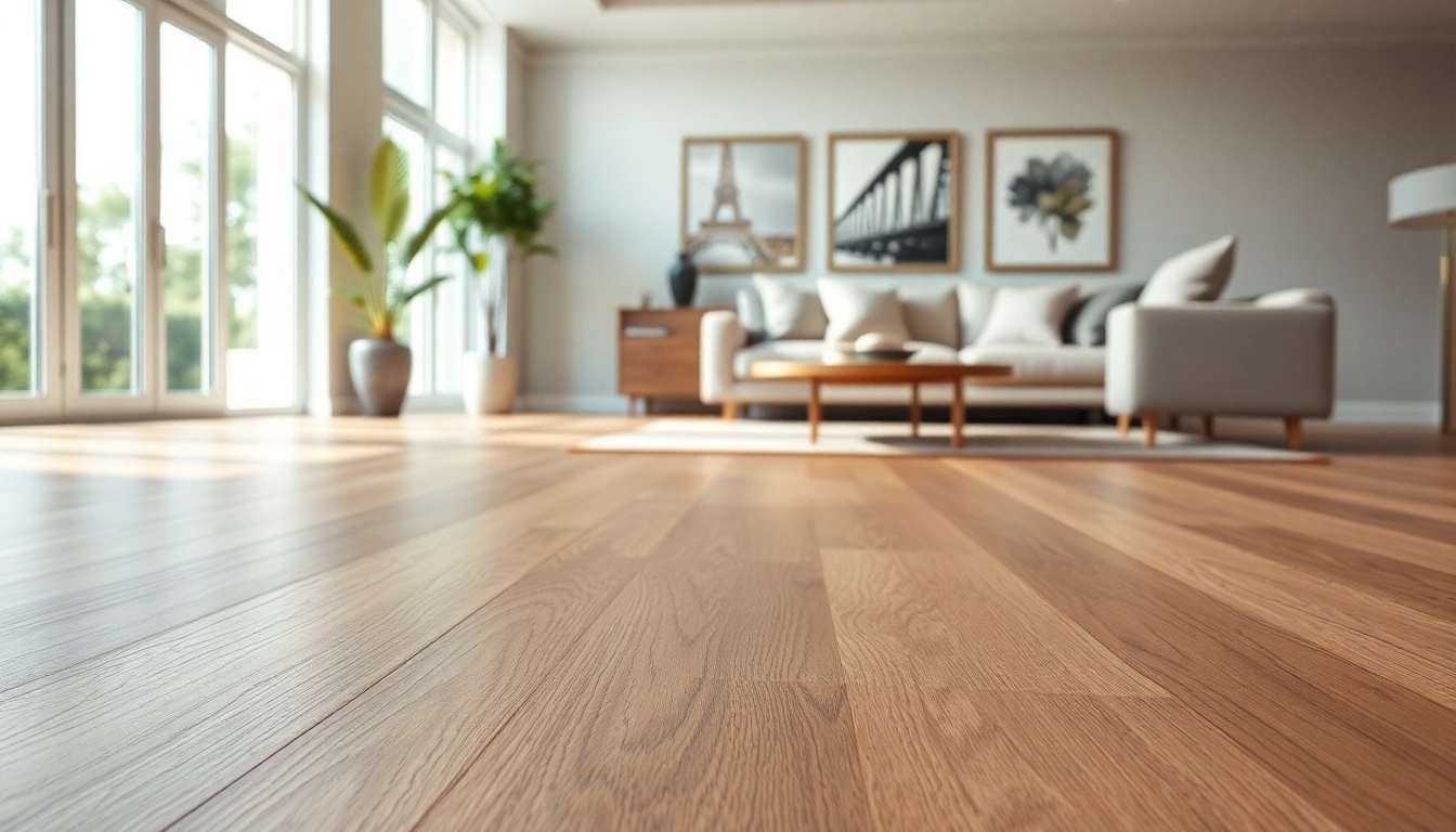 Lvp flooring showcasing luxury and elegance in a stylish living room setting.