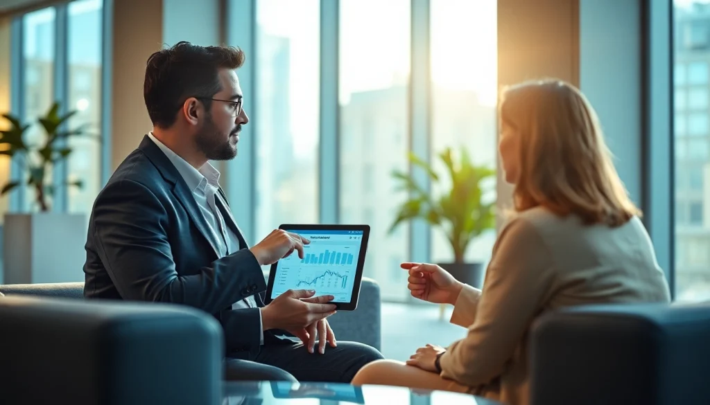 신용카드 한도 현금화에 대한 상담을 받는 모습