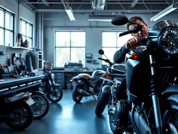 Die beste Motorrad werkstatt für Reparaturen und Wartung