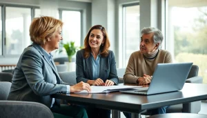 Engage with retirement planning San Antonio through a professional financial advisor in a serene office.