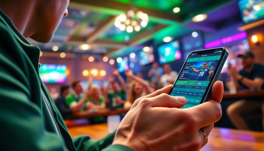 Explore best sports betting sites India through a vibrant sports betting scene featuring mobile apps.