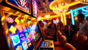 Permainan slot gacor hari ini menarik dengan simbol cerah dan pemain antusias.