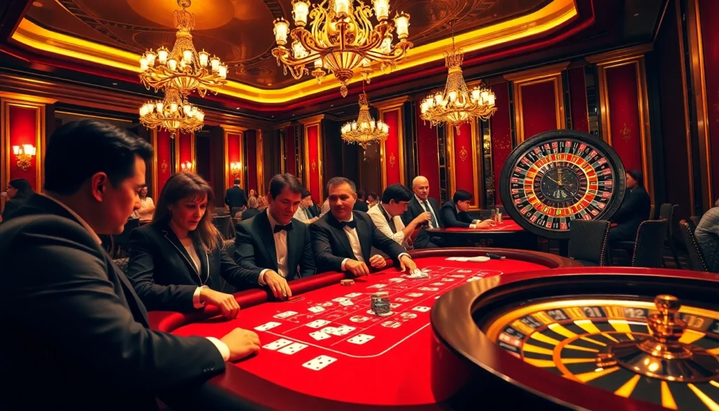 Experience high-stakes baccarat action at https://xx88.us/ with players enjoying an upscale casino ambiance.