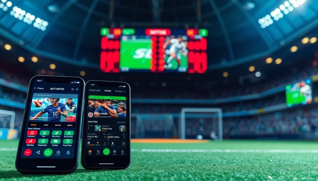 Engaging representation of sports betting apps Nova Scotia with mobile interfaces and real-time updates.