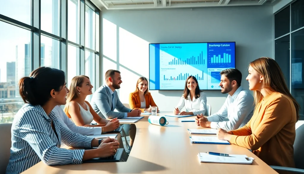 Implement effective Strategy Capture Management in a collaborative office environment.