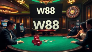 Experience the thrill of gambling at W88 link in a luxurious casino atmosphere.