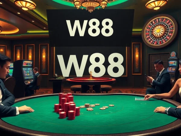Experience the thrill of gambling at W88 link in a luxurious casino atmosphere.