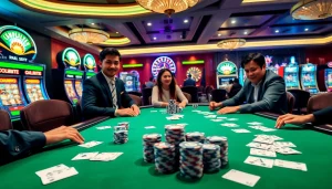 Experience thrilling poker action at https://nh88vn.net/ with vibrant casino elements and strategic gameplay.