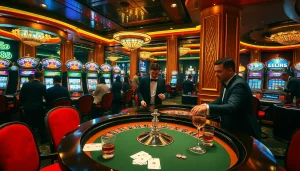 uu88 players enjoying a glamorous casino experience at a roulette table