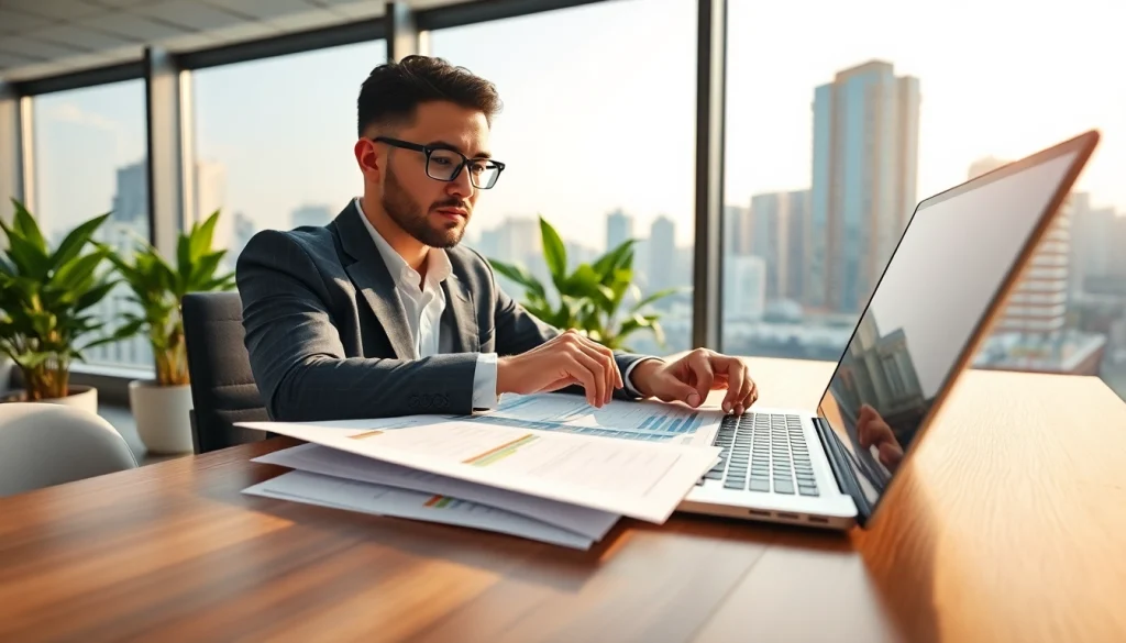 신용카드 현금화 관련 분석을 하는 전문가의 모습