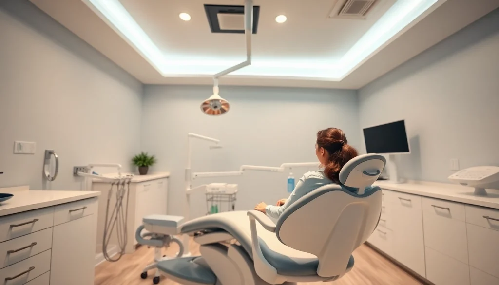 dental implant services in putrajaya in a modern, welcoming dental clinic.