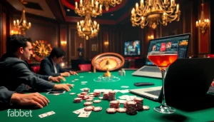 Exciting high-stakes poker game showcasing f8bet's luxurious gaming experience.