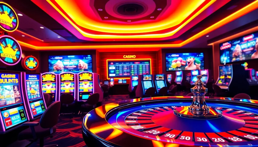Experience online casinos for British Columbia with vibrant gaming environments and exciting action.