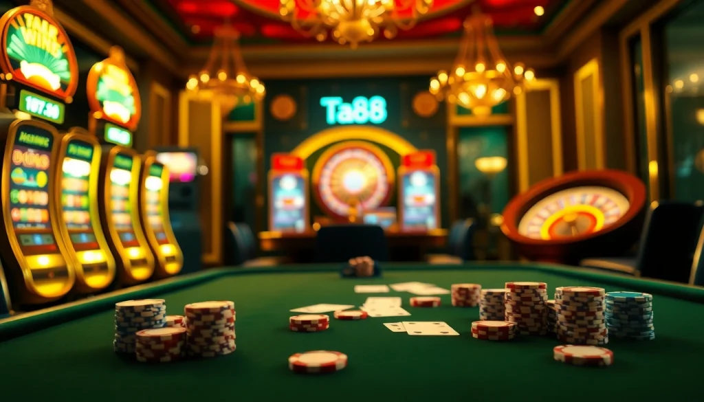 Experience thrill and excitement at ta88 with professional casino games and betting.