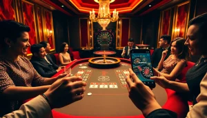 Exciting baccarat game experience at kkwin.in with luxury chips and cards on the table.