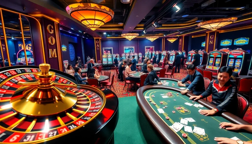 Experience high-stakes excitement on the vibrant casino floor at https://jun88buzz.info/ with thrilling roulette and poker.