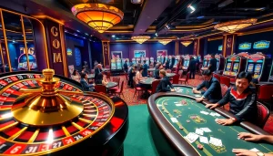 Experience high-stakes excitement on the vibrant casino floor at https://jun88buzz.info/ with thrilling roulette and poker.