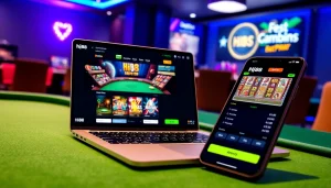 Explore stimmgewitter.org showcasing Hi88's vibrant online gambling experience with engaging visuals and modern devices.