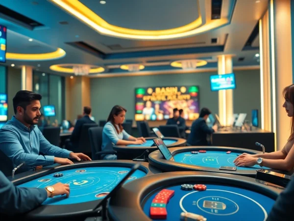 Experience the thrill of online gaming at okvipwin.live with diverse players enjoying live bets.