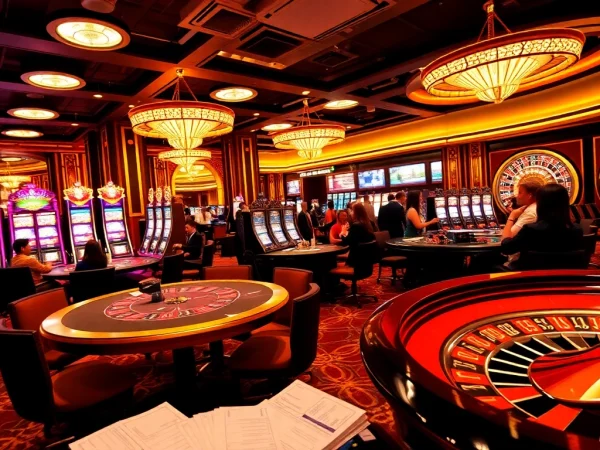 Experience sbobet betting excitement at vibrant casino tables with high-stakes poker games.