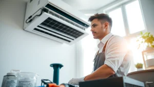 Install Wholesale AC Units for Contractors in a residential setting with a skilled technician.