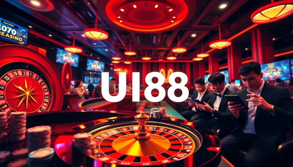 Experience the thrilling atmosphere of UU88 with engaging digital casino activities.