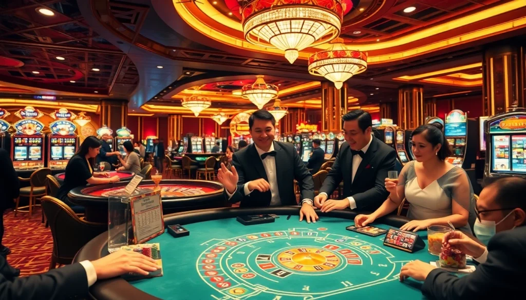 Enjoy thrilling gambling excitement at https://hanoiculturetravel.com/ with luxurious casino tables and vibrant slot machines.