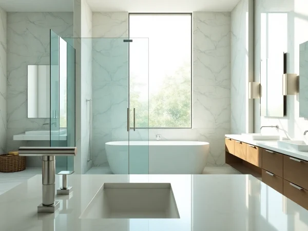 Elevate Your Bathroom Aesthetics with a Stylish Shower Screen Door