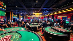 Experience the excitement at the best csgo gambling sites reddit with vibrant gaming tables and players.