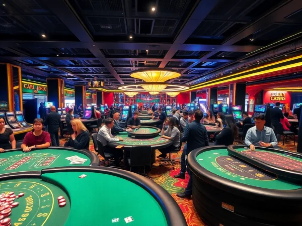 Experience the excitement at the best csgo gambling sites reddit with vibrant gaming tables and players.