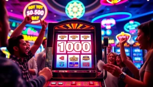 Menangkan jackpot dengan slot deposit 1000 di mesin slot yang meriah.